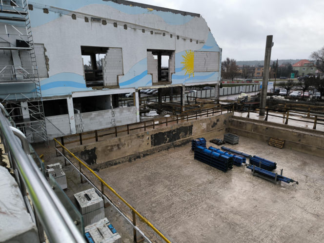 Modernizacja pływalni Akwawit w Lesznie