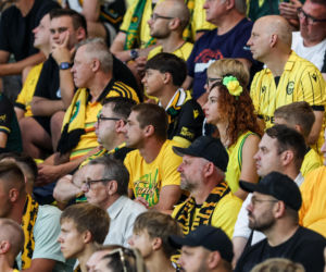 Zdjęcia kibiców z meczu GKS Katowice - MSK Żilina