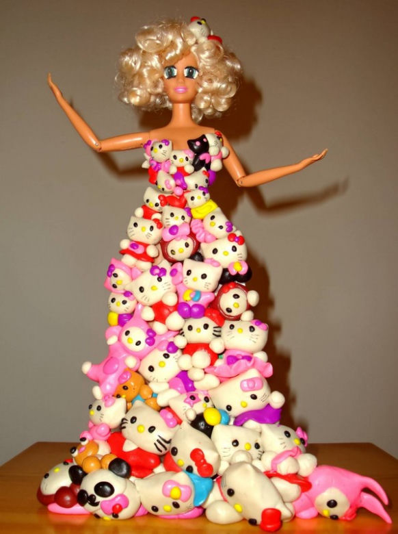 Barbie jako Lady Gaga