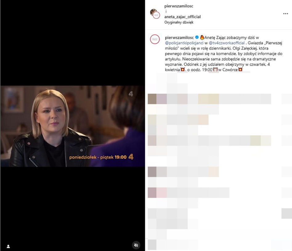Aneta Zając, gwiazda "Pierwszej miłości: po totalnej metamorfozie! Najwierniejszy fan jej nie pozna 