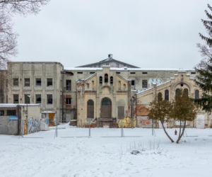 Ruiny fabryki przy Okopowej 78 w Warszawie