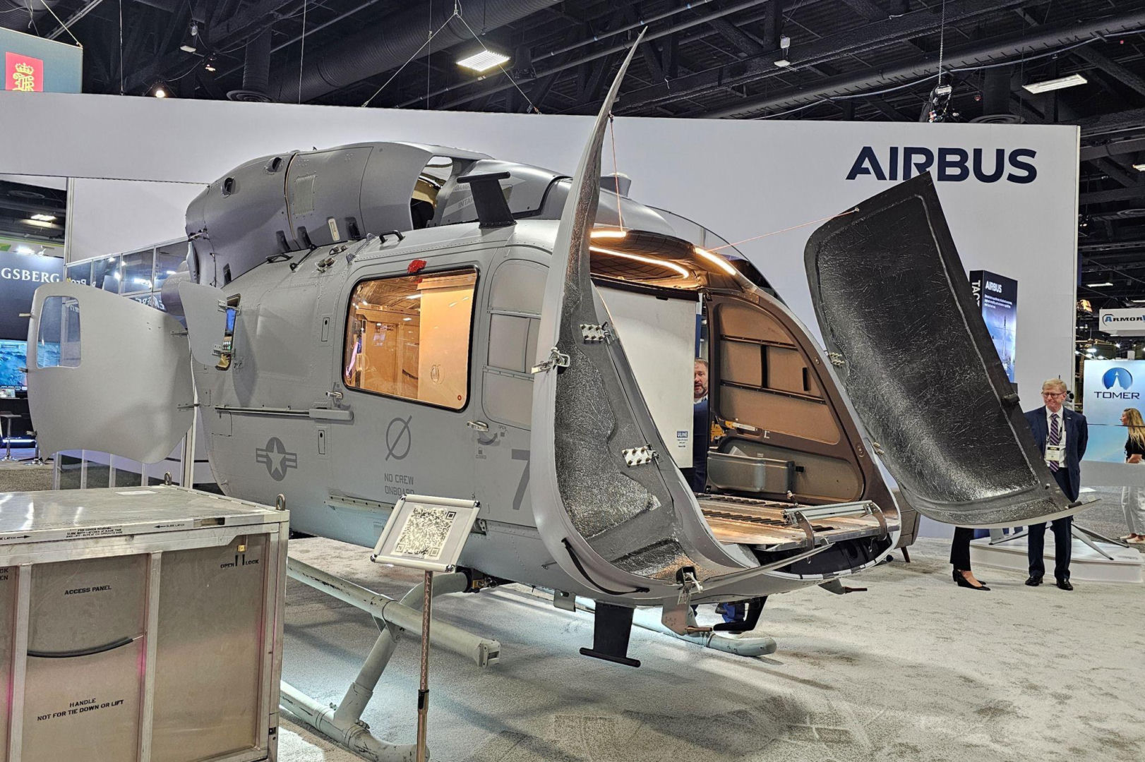Model MQ-72C prezentowany w USA