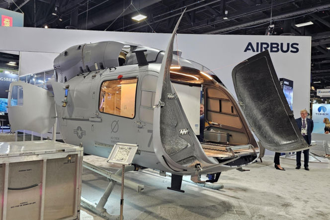 Model MQ-72C prezentowany w USA