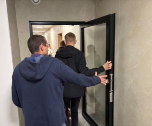 Uroczyste przekazanie decyzji w sprawie mieszkań w nowych blokach STBS
