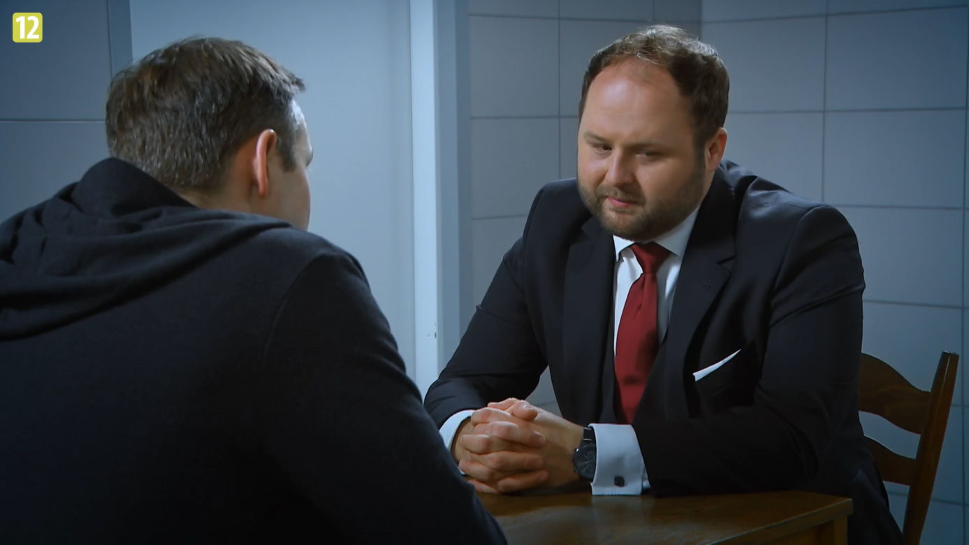 Barwy szczęścia, odc. 2655: Klemens (Sebastian Perdek), Bruno (Lesław Żurek)
