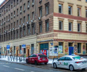 Graffiti w centrum Warszawy w 2026 r.