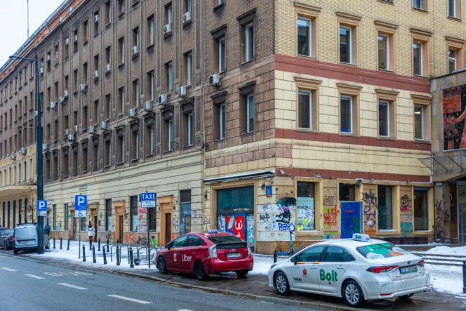 Graffiti w centrum Warszawy w 2026 r.