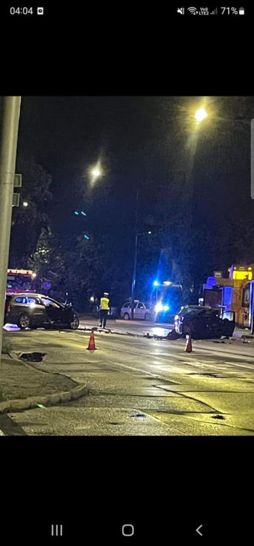 Wypadek w Gliwicach. Pięć osób ciężko rannych przy stacji BP