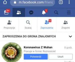 Kronawirus - MEMY, niektórzy żartują z choroby