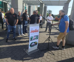 Protest związkowców JSW - czerwiec 2026