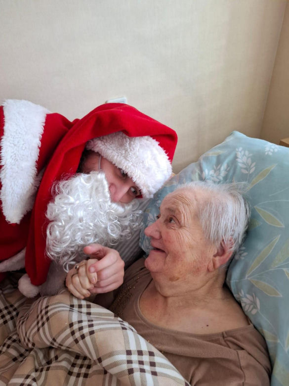 Mikołaj odwiedził seniorów