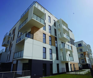 Osiedle z prefabrykatów żelbetowych