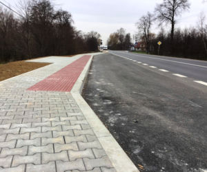 Nową nawierzchnię zyskała ulica Brzeska