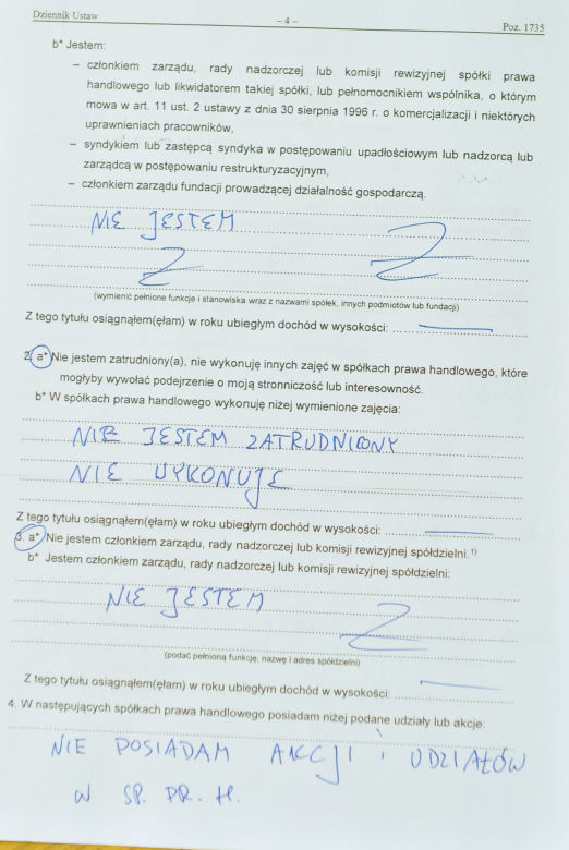 Łukasz Szumowski ujawnia majątek