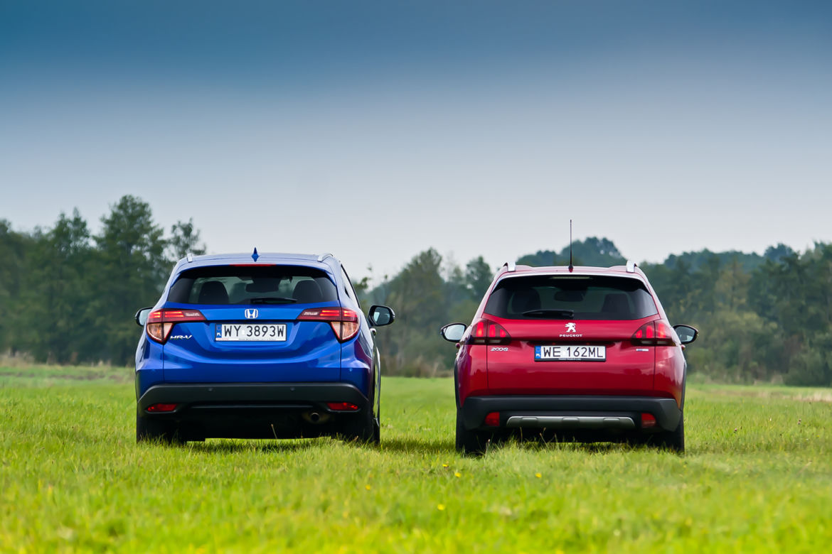 Peugeot 2008 vs. Honda HR-V