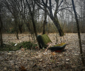 Opuszczona stacja kolejowa w sercu puszczy na Podlasiu