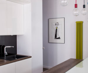 Loft z akcentem koloru