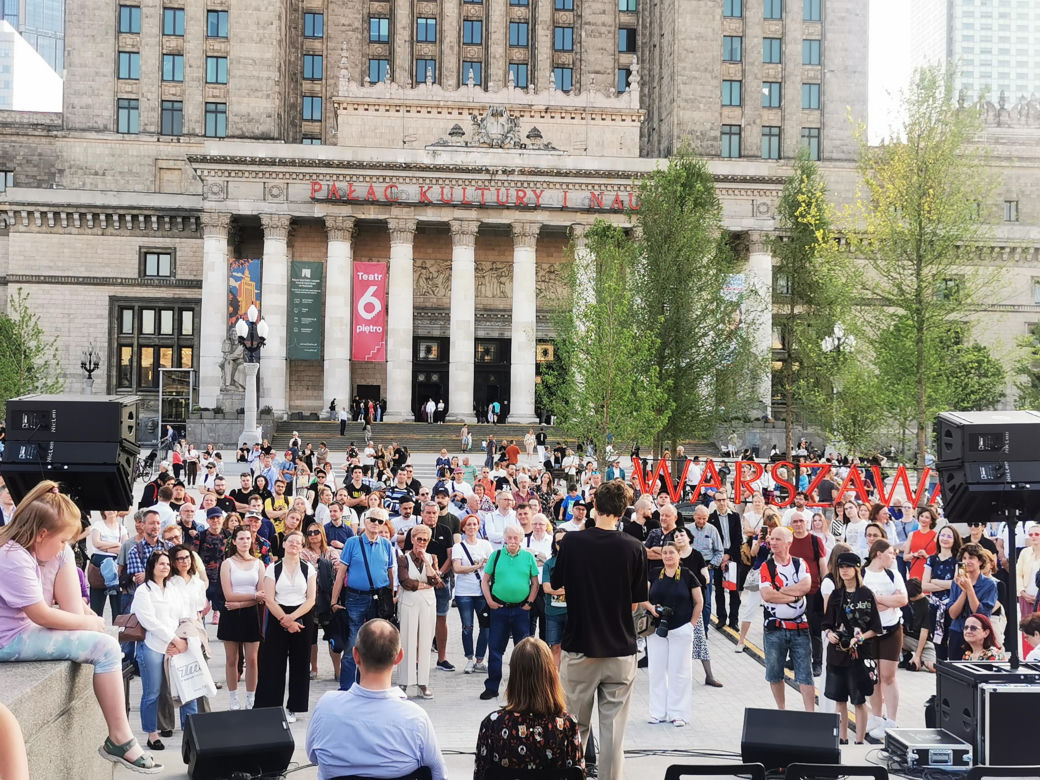 Uroczyste otwarcie placu Centralnego w Warszawie (4.06.2025)