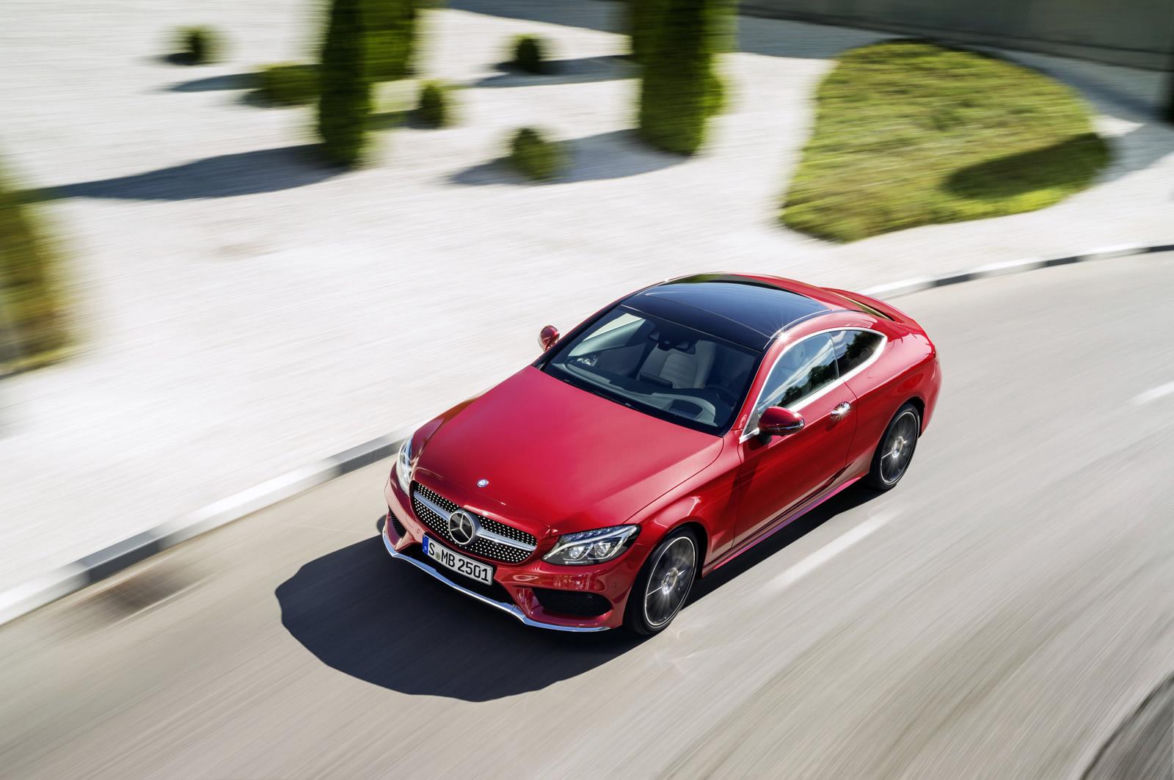 2015 Mercedes klasy C Coupe