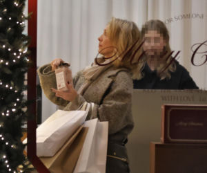 Anna Kalczyńska na zakupach