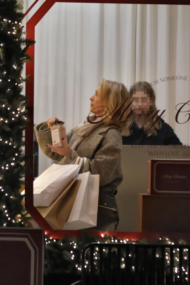 Anna Kalczyńska na zakupach