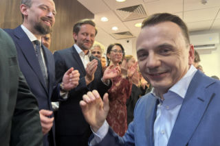 Łukasz Gibała po I turze w Krakowie. Wbił szpilę „warszawskim politykom”