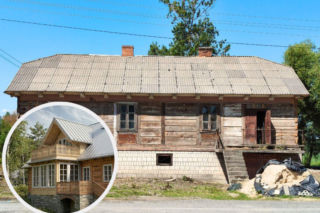Niezwykła podróż zabytkowej plebanii. Drewniany dom z Lubelszczyzny zamieszka pod Krakowem