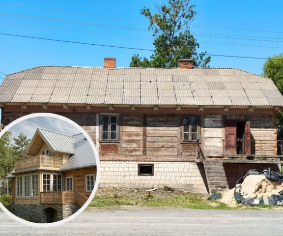 Wędrująca plebania. Adaptacja drewnianego domu z Lubelszczyzny pod Krakowem