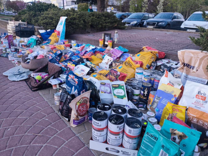 1,5 tony karmy ku pamięci Łukasza Litewki