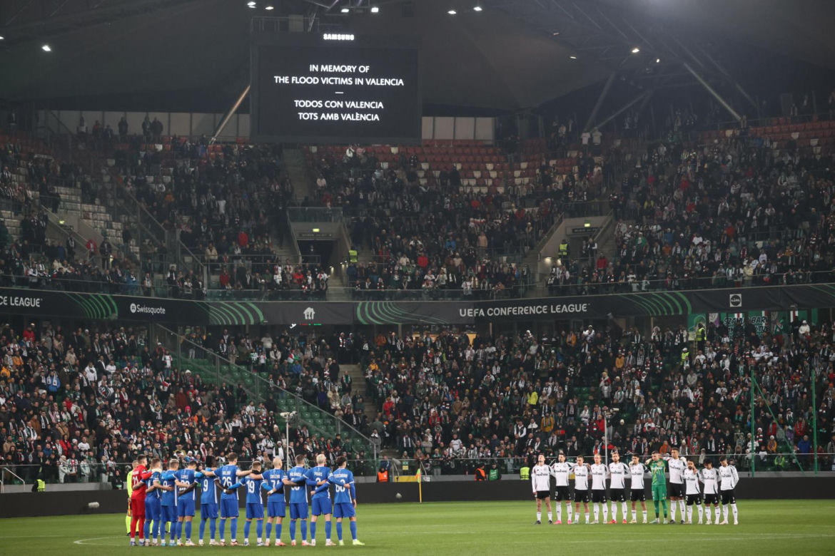 Mecz Legia Warszawa - Dynamo Mińsk (7.11.2024)