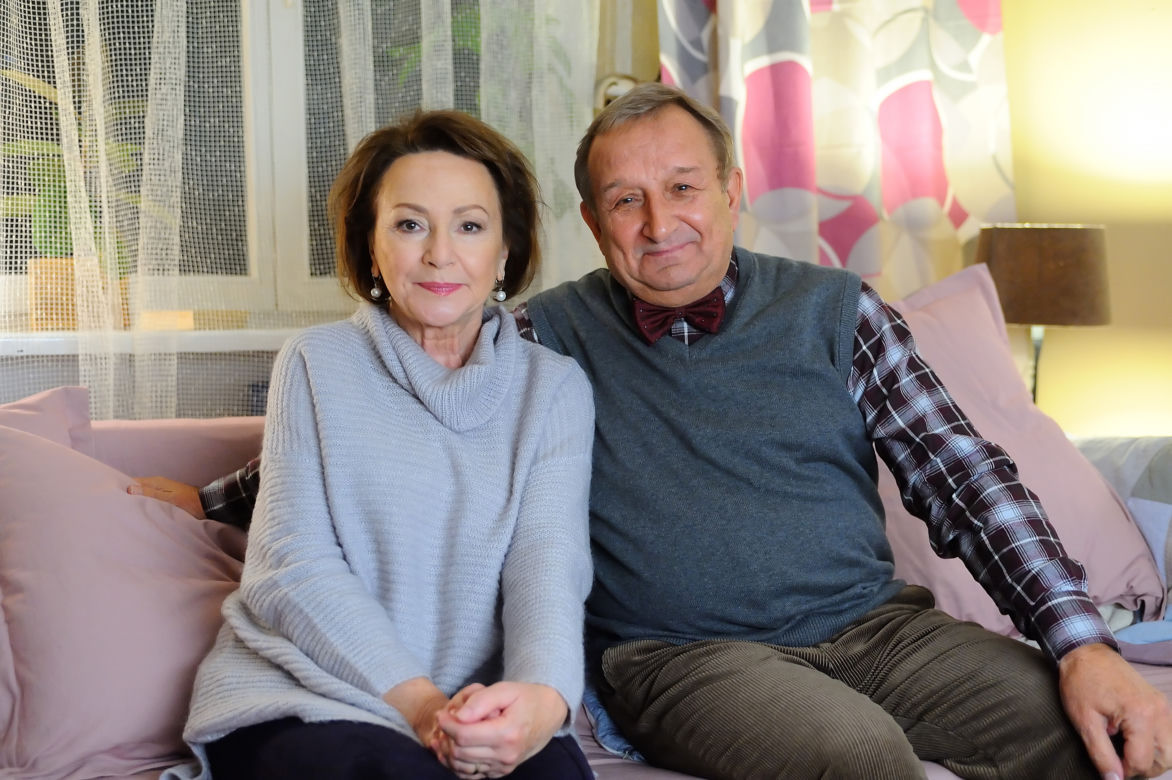 Druga szansa odcinek 2, Zygmunt Borecki (Kazimierz Kaczor), Stanisława Borecka (Małgorzata Niemirska)