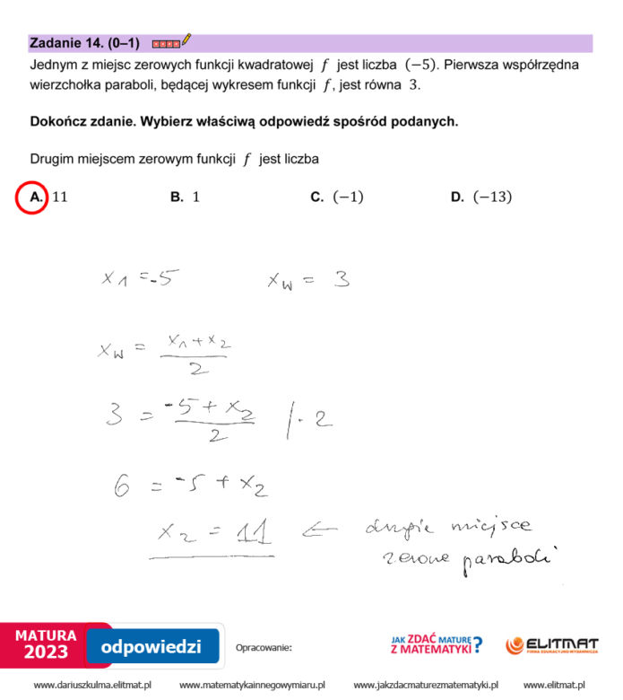 Matura 2023: matematyka. Arkusze CKE i odpowiedzi [Formuła 2023]	