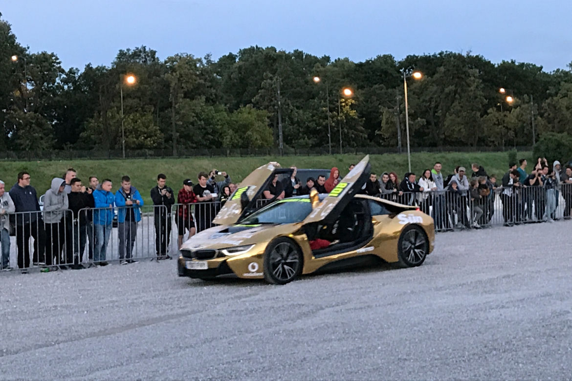 Gumball 3000 2017 w Polsce, Warszawa Stadion Narodowy