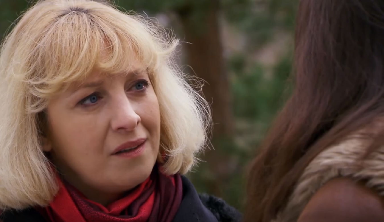 Na Wspólnej, odc. 3272: Marta (Joanna Jabłczyńska), Anna Sienkiewicz (Barbara Prokopowicz)