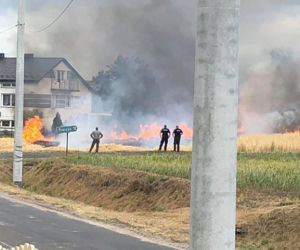 Walka z pożarem trwała kilka godzin