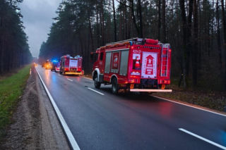 Dramat na drodze pod Działdowem. Nie żyje 40-latek