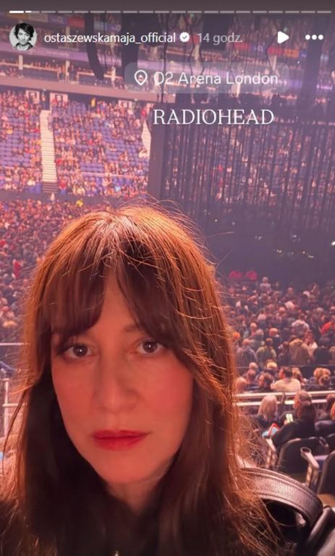 Maja Ostaszewska i Michał Englert