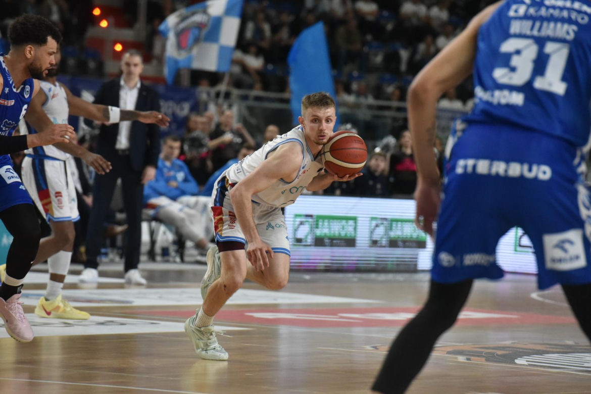 Arriva Polski Cukier Toruń - Anwil Włocławek, zdjęcia kibiców i zawodników z meczu 22. kolejki Orlen Basket Ligi