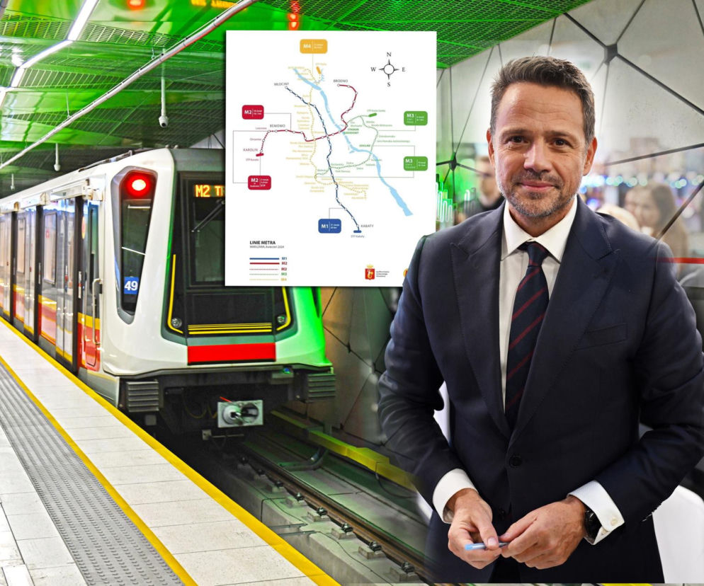 Metro bez maszynistów to już nie science fiction. Tak pojedzie linia M4 w Warszawie. Znamy plany miasta