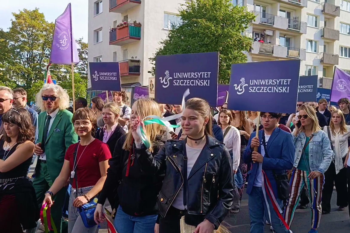 "Spacerek na uniwerek" w Szczecinie