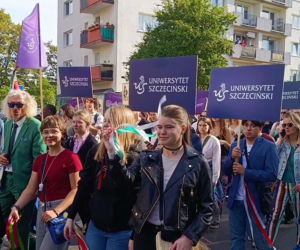 Spacerek na uniwerek w Szczecinie