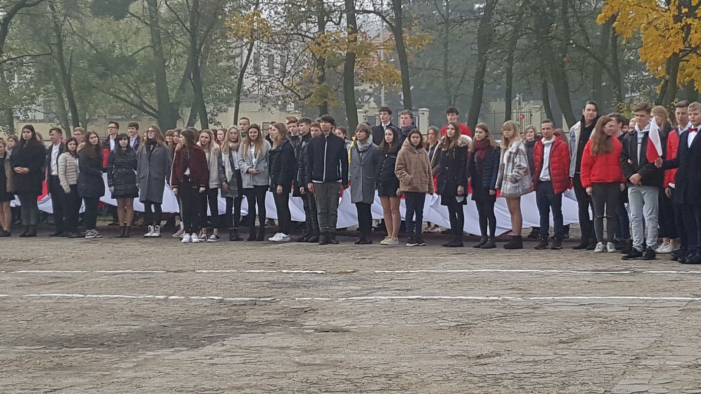 Piękna lekcja historii w VII LO w Bydgoszczy