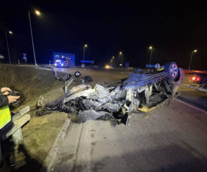 Horror w Raju. Kierowca nie żyje, trzy osoby w szpitalu