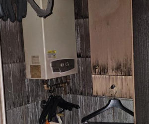 Pożar mieszkania w Gliwicach