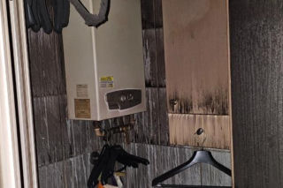 Pożar mieszkania w Gliwicach