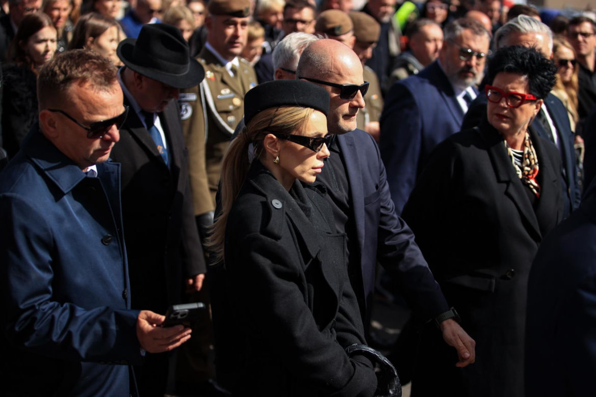 Ból, rozpacz, łzy. Poruszające sceny na pogrzebie Łukasza Litewki