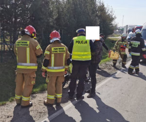 We Włoszakowicach motocyklista zderzył się z samochodem osobowym