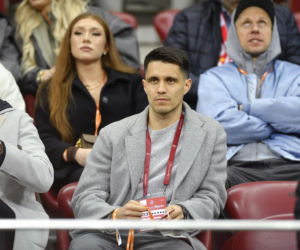 Znane osoby na meczu Polska - Albania w barażach o awans na Mistrzostwa Świata. Zobacz zdjęcia