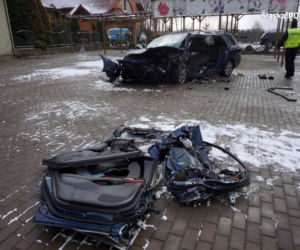 Wypadek w Rybiku. Cztery osoby poszkodowane, w tym dwoje dzieci [ZDJĘCIA]