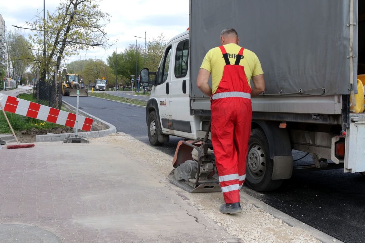 Koniec prac na Sokratesa. Drogowcy otwierają zwężoną ulicę 